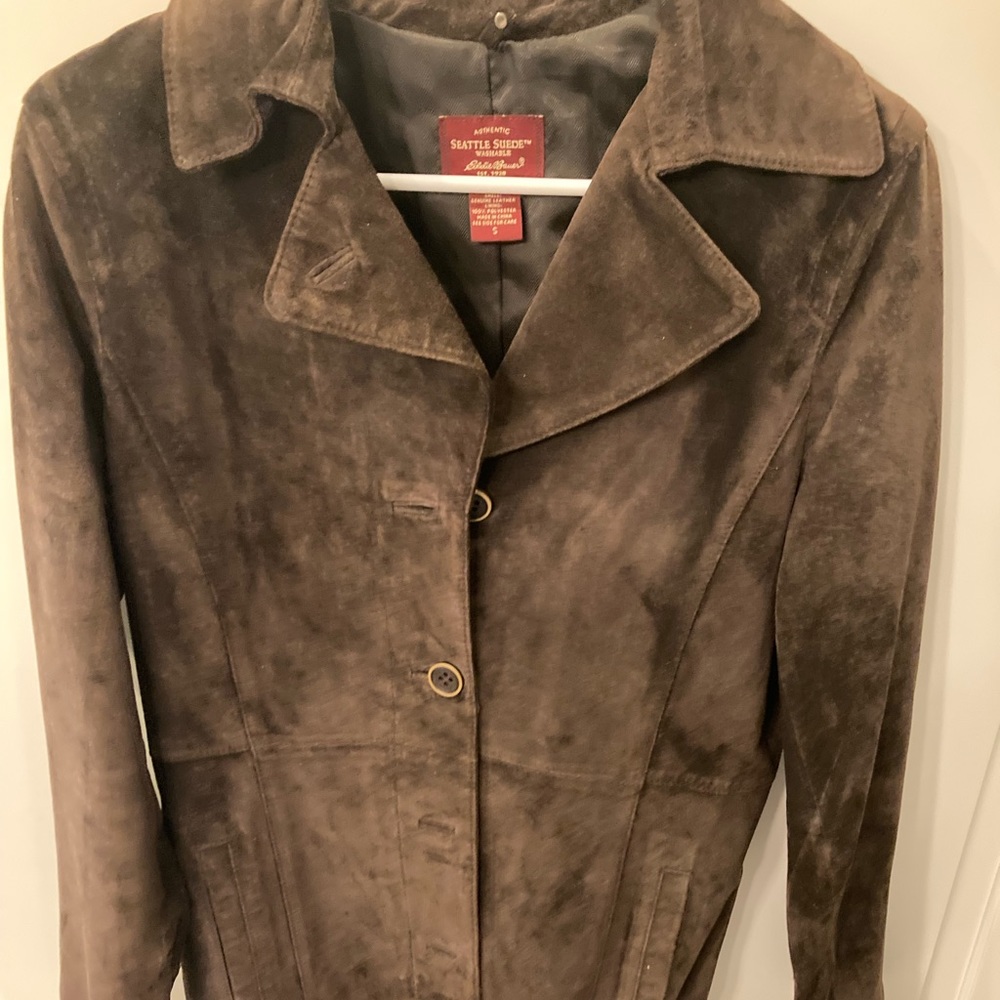 Eddie Bauer Seattle Suede jacket